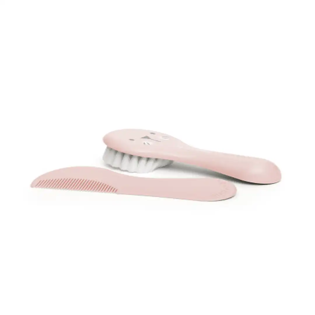 SUAVINEX Set Češalj I Četka Roze 400264