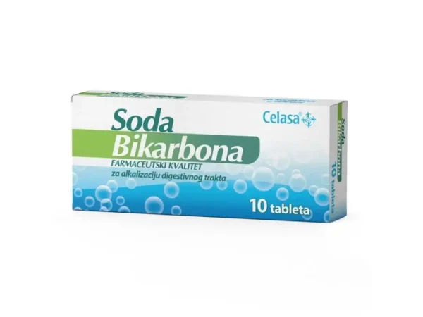 Soda bikarbona celasa 10 tableta