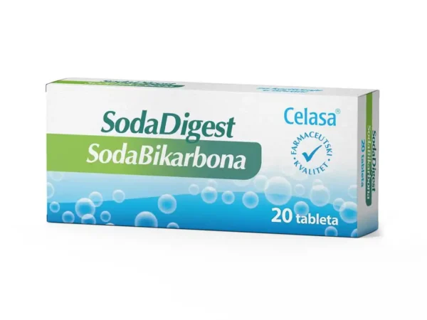 Soda bikarbona celasa 20 tableta
