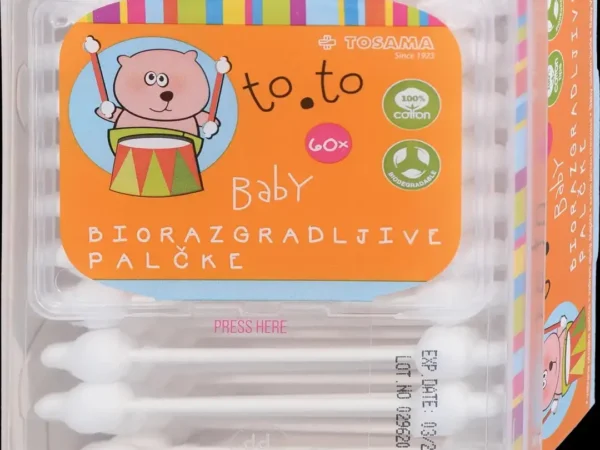 Štapići za uši sa graničnikom Fresh 60komada
