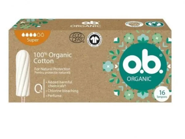 O.b. Organic Super - tamponi, 16 kom