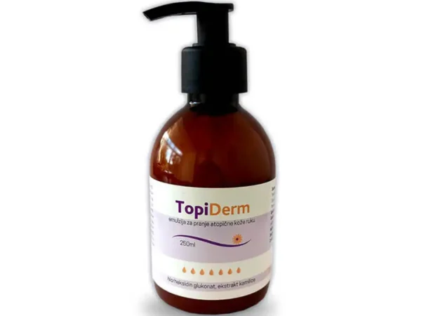 Topiderm emulzija za pranje atopične kože ruku. 250 ml