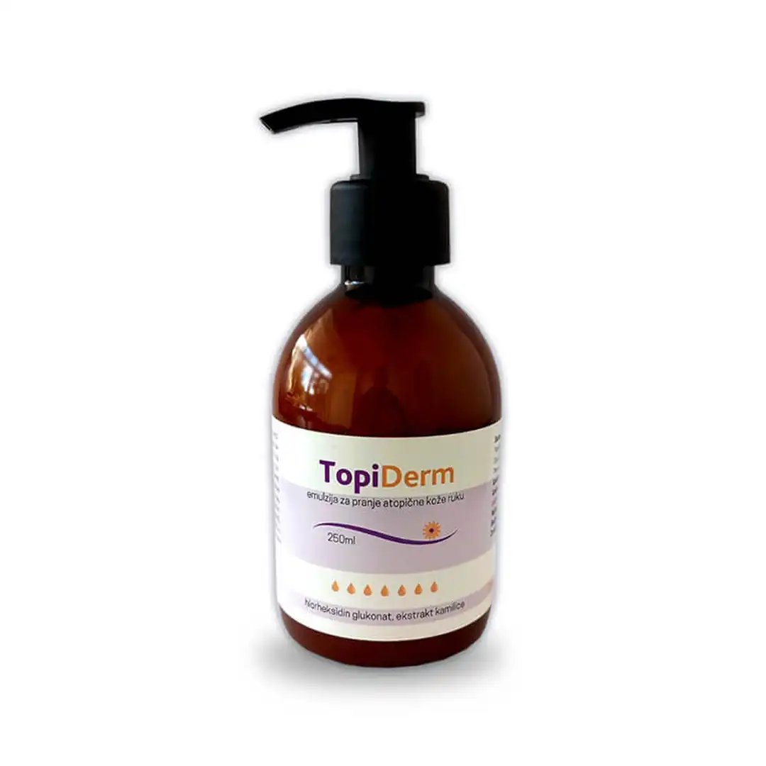 Topiderm emulzija za pranje atopične kože ruku. 250 ml