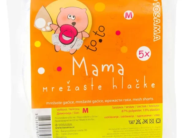ToTo Mama mrežaste gaćice S/M 5 komada