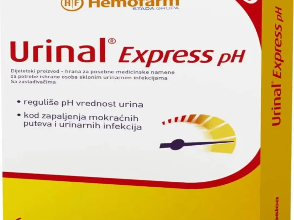 Urinal Express pH 6 kesica