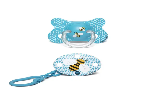 SUAVINEX varalica set plavi (varalica+ ovalna klipsa) 304972
