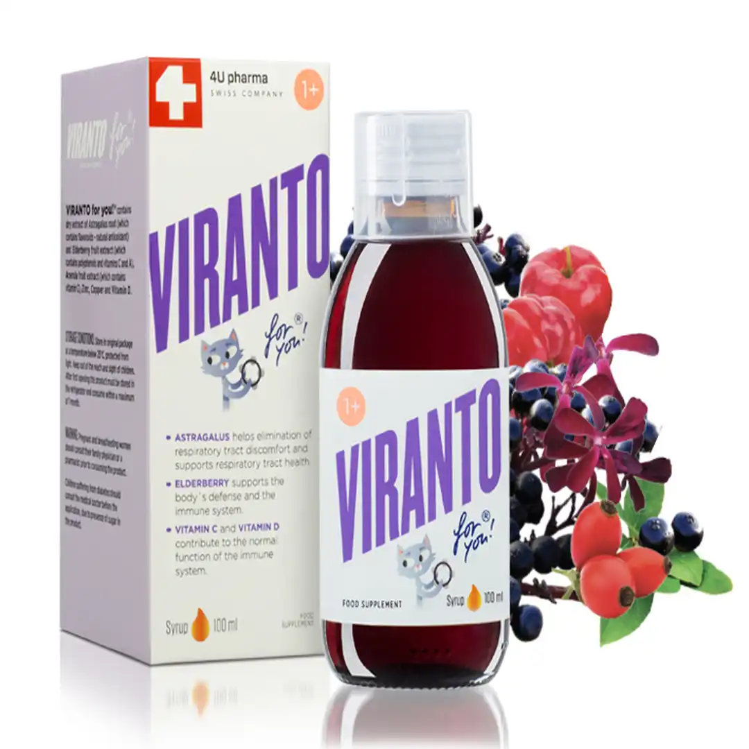 Viranto For You 1+ sirup 100ml