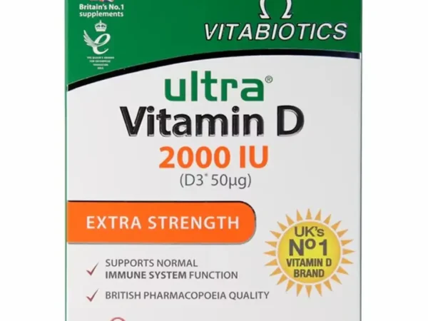 VITABIOTICS Ultra Vitamin D 2000IU 96 tableta
