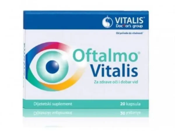 Vitalis Oftalmo 20 kapsula