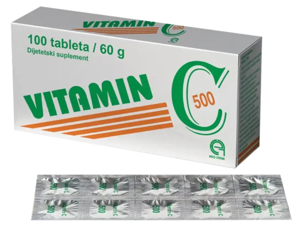 Eko Farm Vitamin C 500mg, 100 tableta