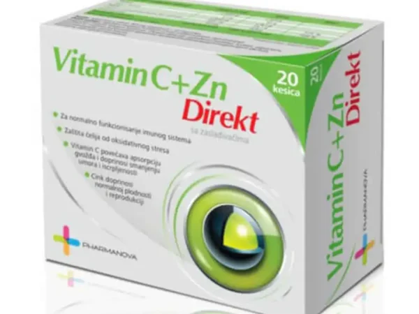 VITAMIN C+ZN DIREKT A20 PHARMANOVA