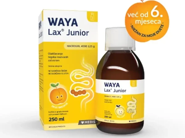 Waya Lax Junior Oralni rastvor, 250 ml