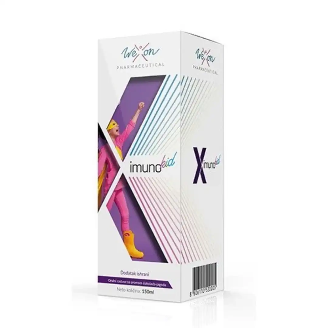 X Imuno Kid Sirup za Decu čokolada-jagoda 150ml