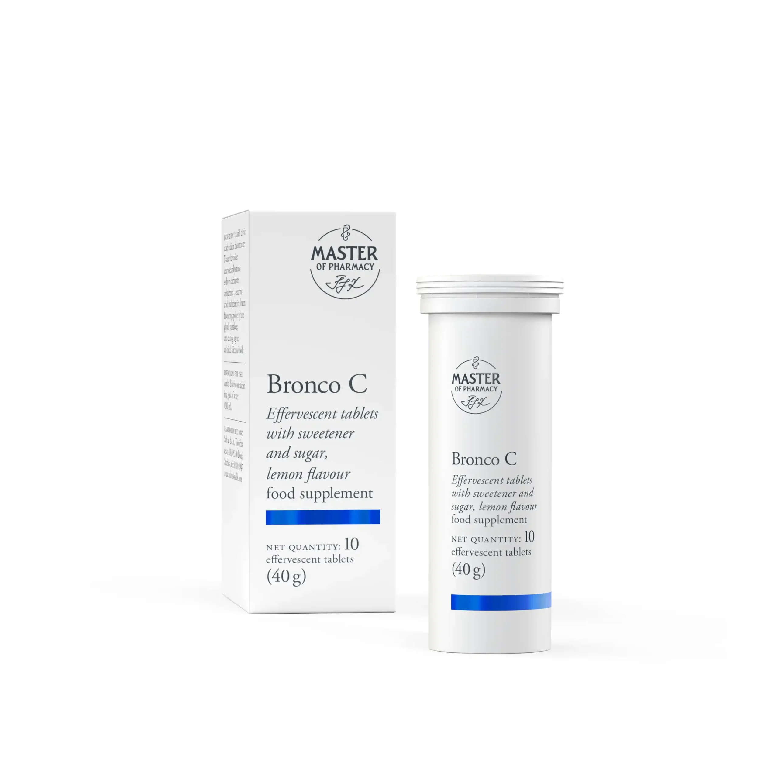 Master of Pharmacy Bronco C 10 šumećih tableta