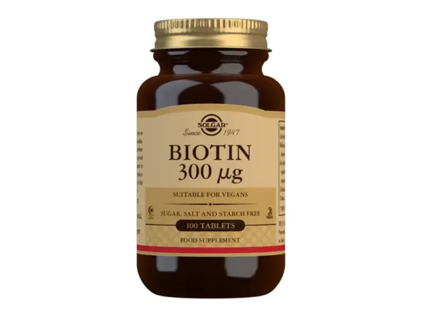 Solgar Biotin 100 tableta