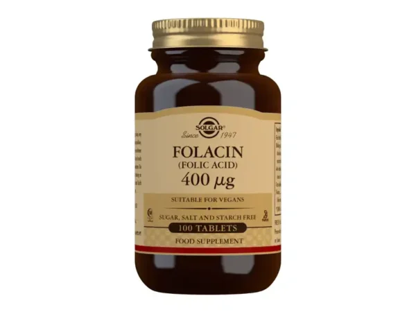 Solgar Folacin 400 mcg, 100 tableta