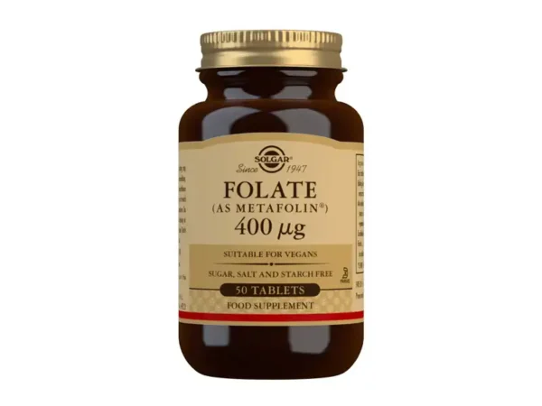 Solgar Folat (Metafolin) 400mcg 50 tableta