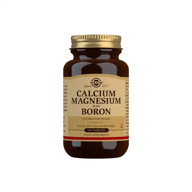 Solgar Ca+Mg+Bor, 100 tableta