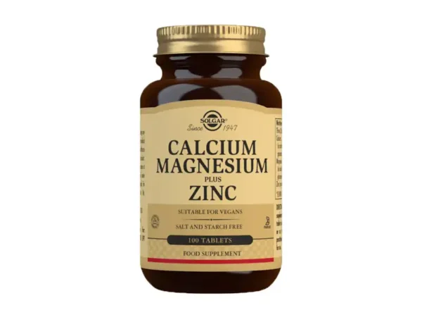 Solgar Ca+Mg+Zn, 100 tableta