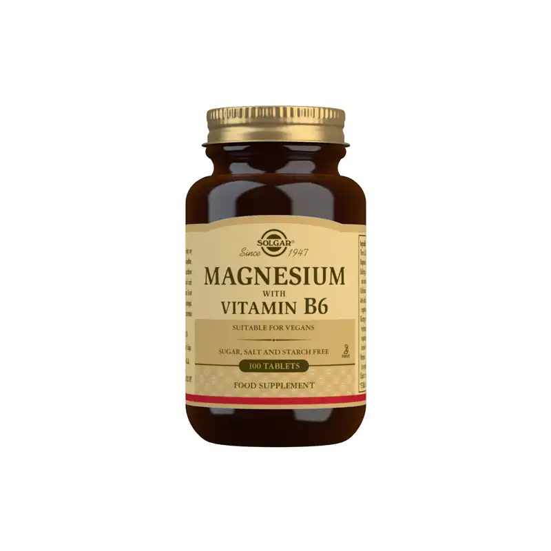 Solgar Magnezijum + vitamin B6 100 tableta