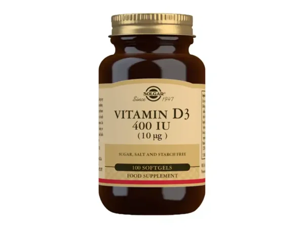 Solgar Vitamin D3 400 IJ 100 kapsula