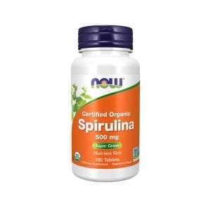 NOW Spirulina 500mg 100 tableta