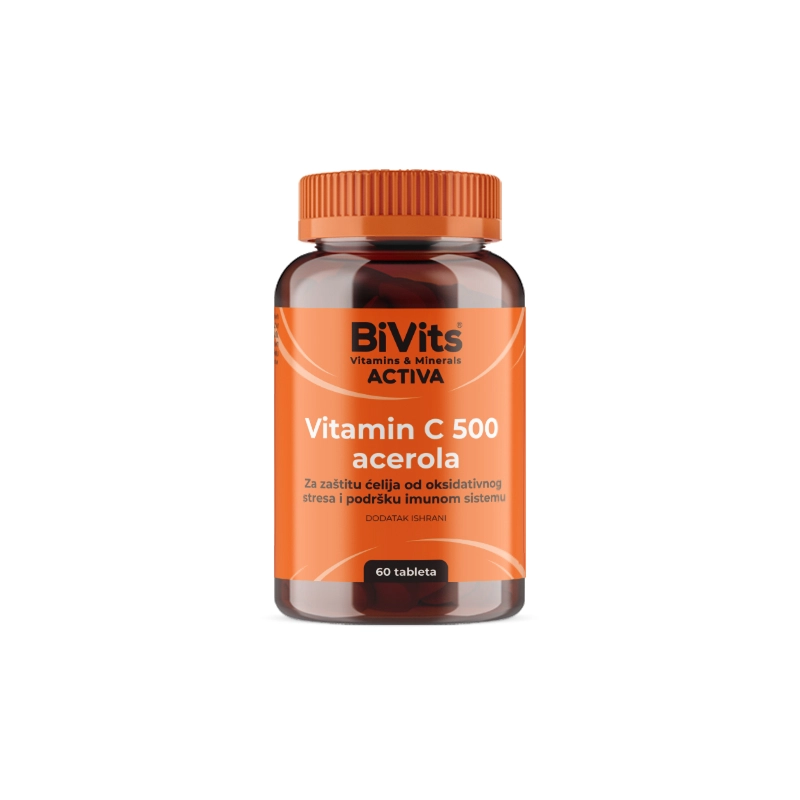 BIVITS ACTIVA VIT C500 ACEROLA A60