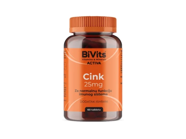 BIVITS Cink 25mg 60 tableta