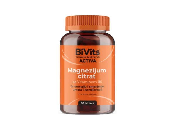 BIVITS Magnezijum citrat +b6 60 komada
