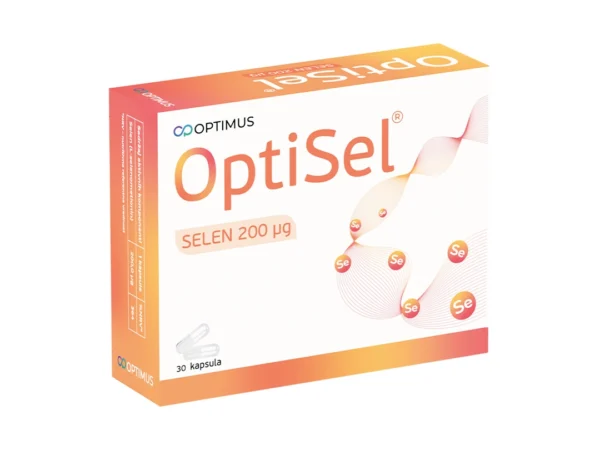OptiSel Selen 200mcg, 30 kapsula