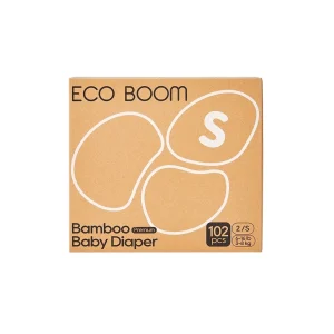 ECO BOOM pelene za bebe S ( 3-8 kg) 102 komada