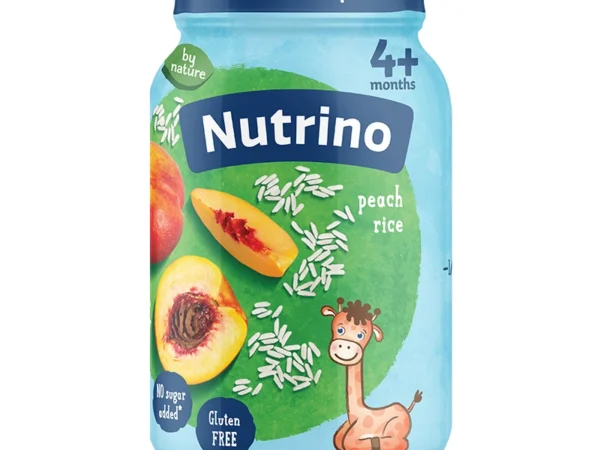NUTRINO pire breskva sa pirincem 190g