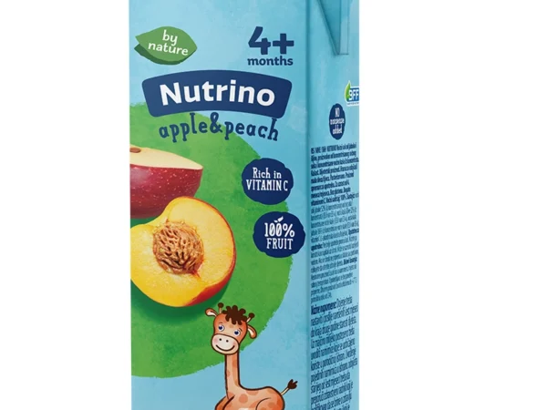 Nutrino sokić jabuka i breskva 200 ml