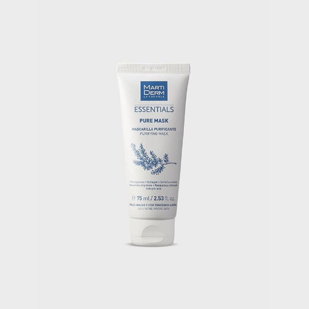 MARTIDERM Maska za lice za masnu kozu, Pure Mask - 75ml