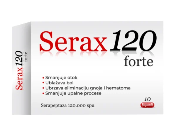 Serax Forte 120000SPU 10 kapsula