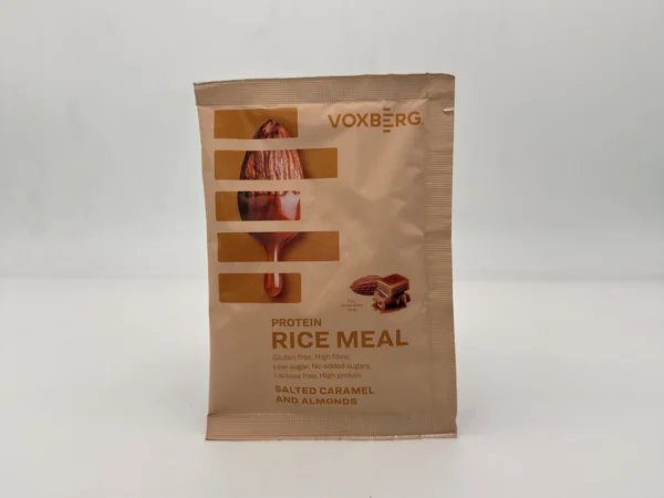Rice meal Salted caramel & almonds 60g