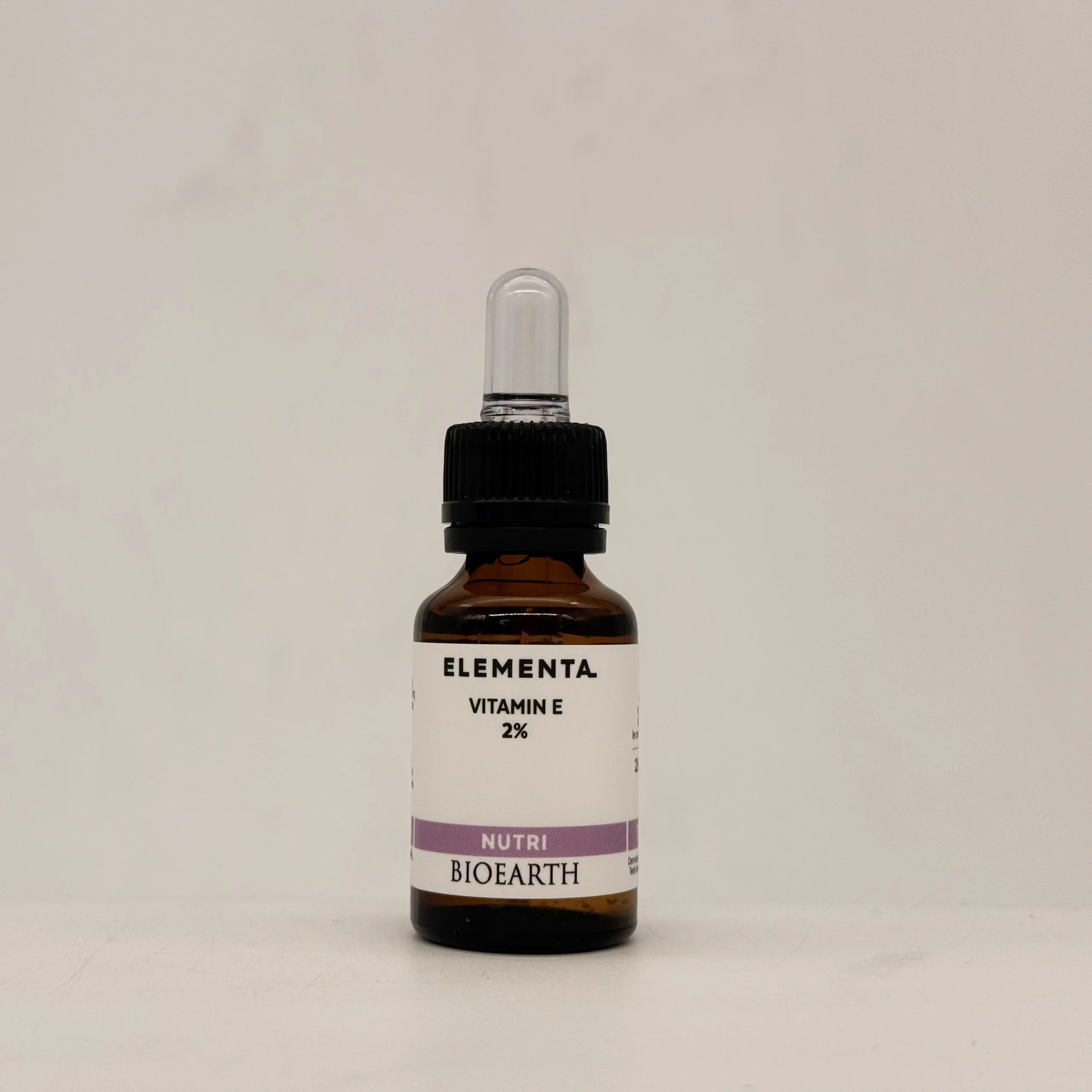 Bioearth elementa vitamin E 2% hranljivi serum 15ml - Slika 2