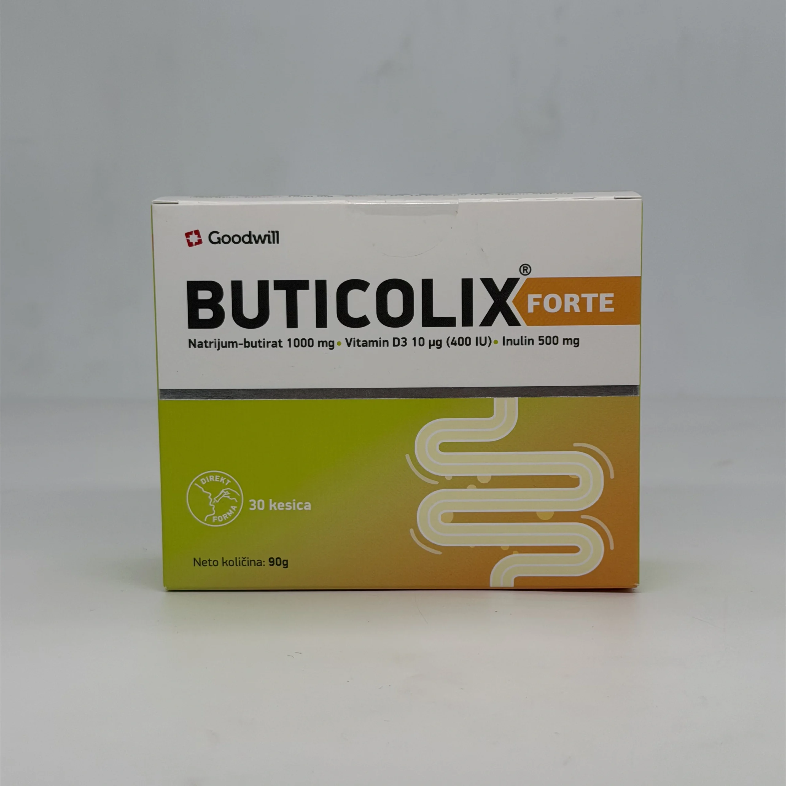 BUTICOLIX FORTE KESICE 30X3G