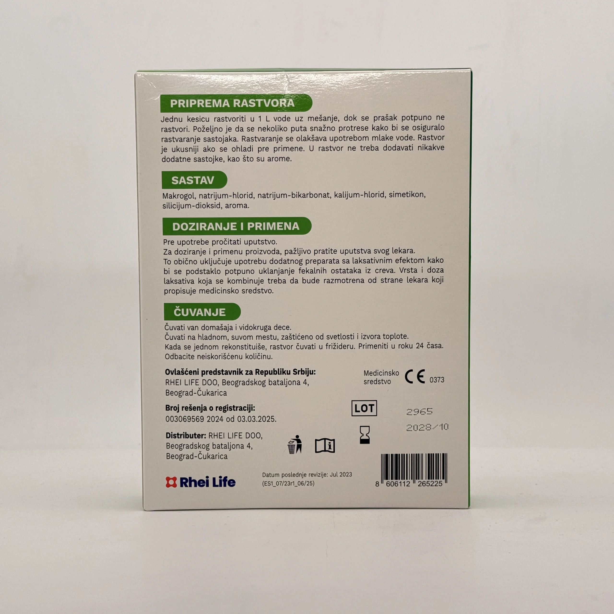 COLOCLEAN S PR.ZA ORALNI RASTVOR 2X110GR - Slika 2