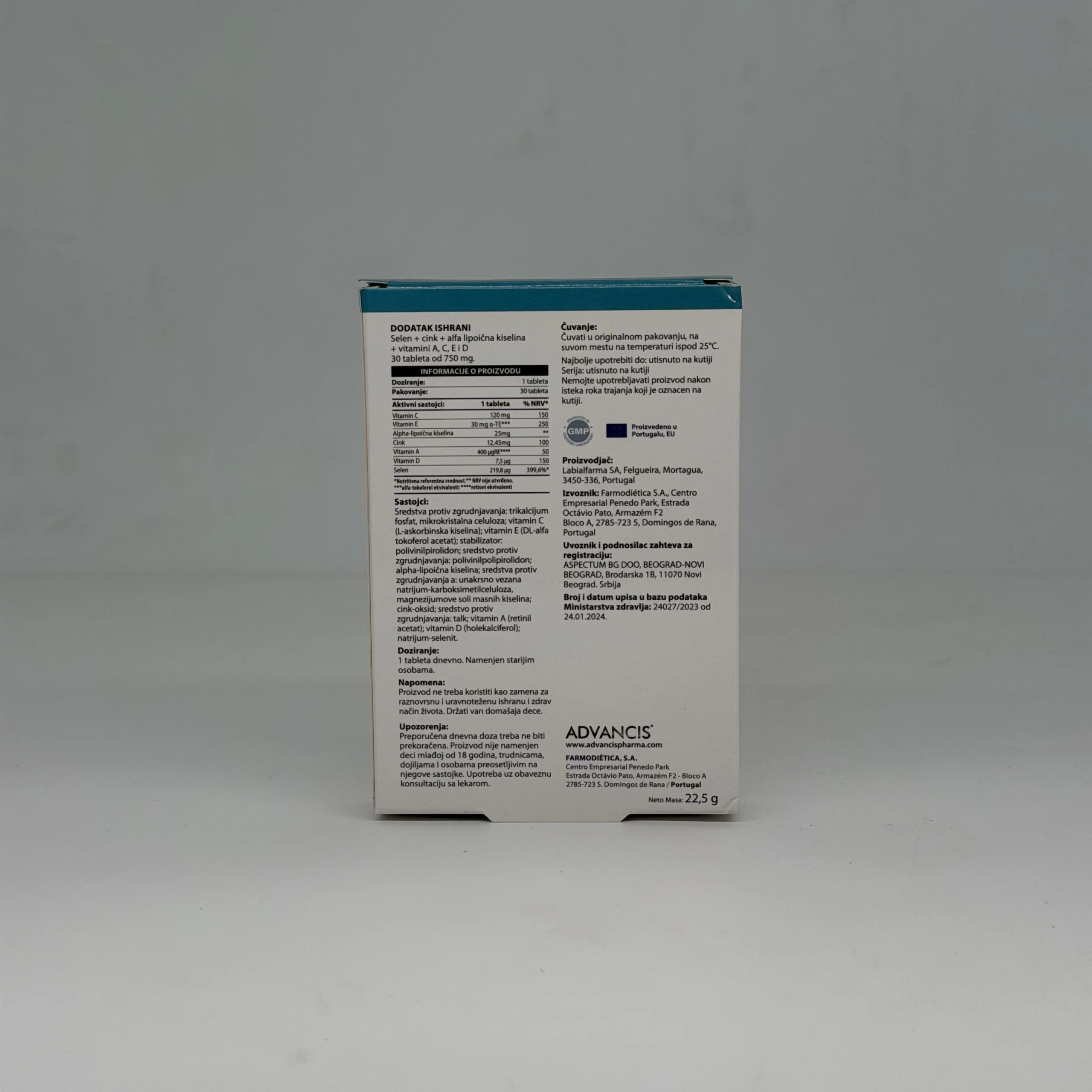 ADVANCIS SELENIUM ACD E 30 TABL - Slika 2