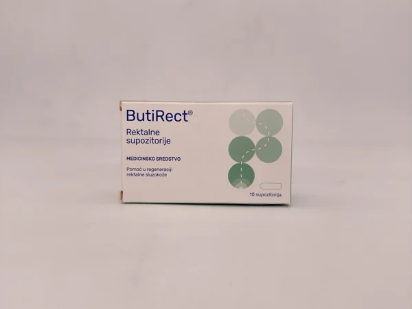 BUTIRECT 10 supozitorija