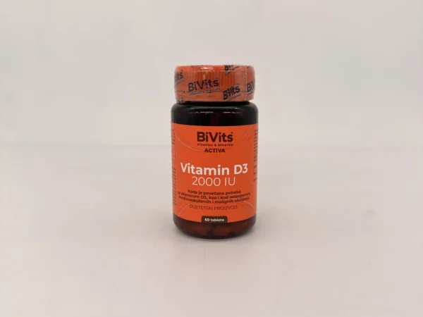 BIVITS Vitamin D3 2000IU 60 tableta