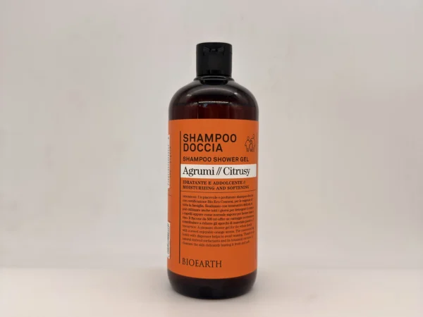 Bioearth family gel za tuširanje i šampon za celu porodicu-pomorandža 500ml
