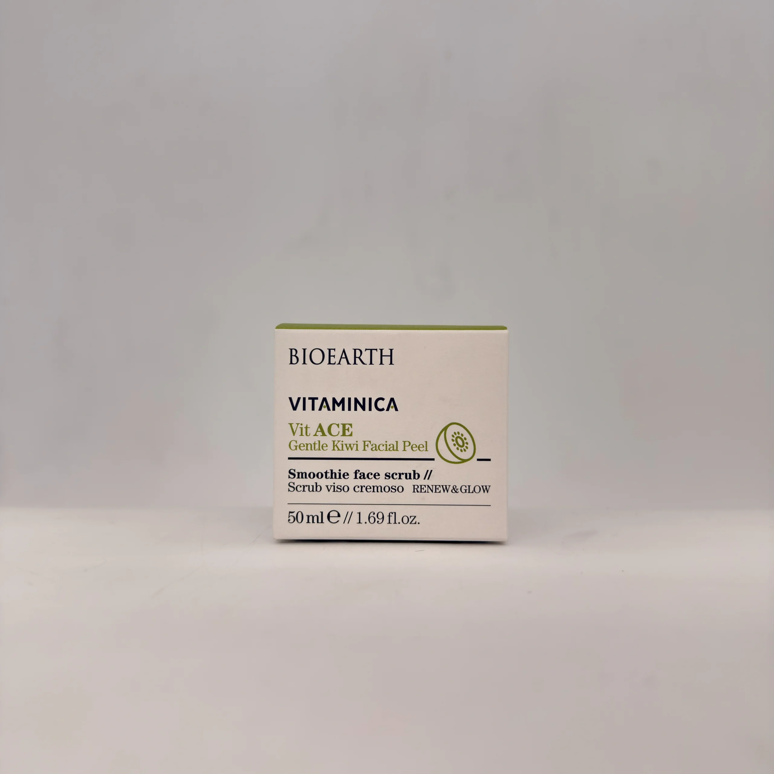 Bioearth vitaminica blagi piling za lice KIWI 50ml - Slika 2